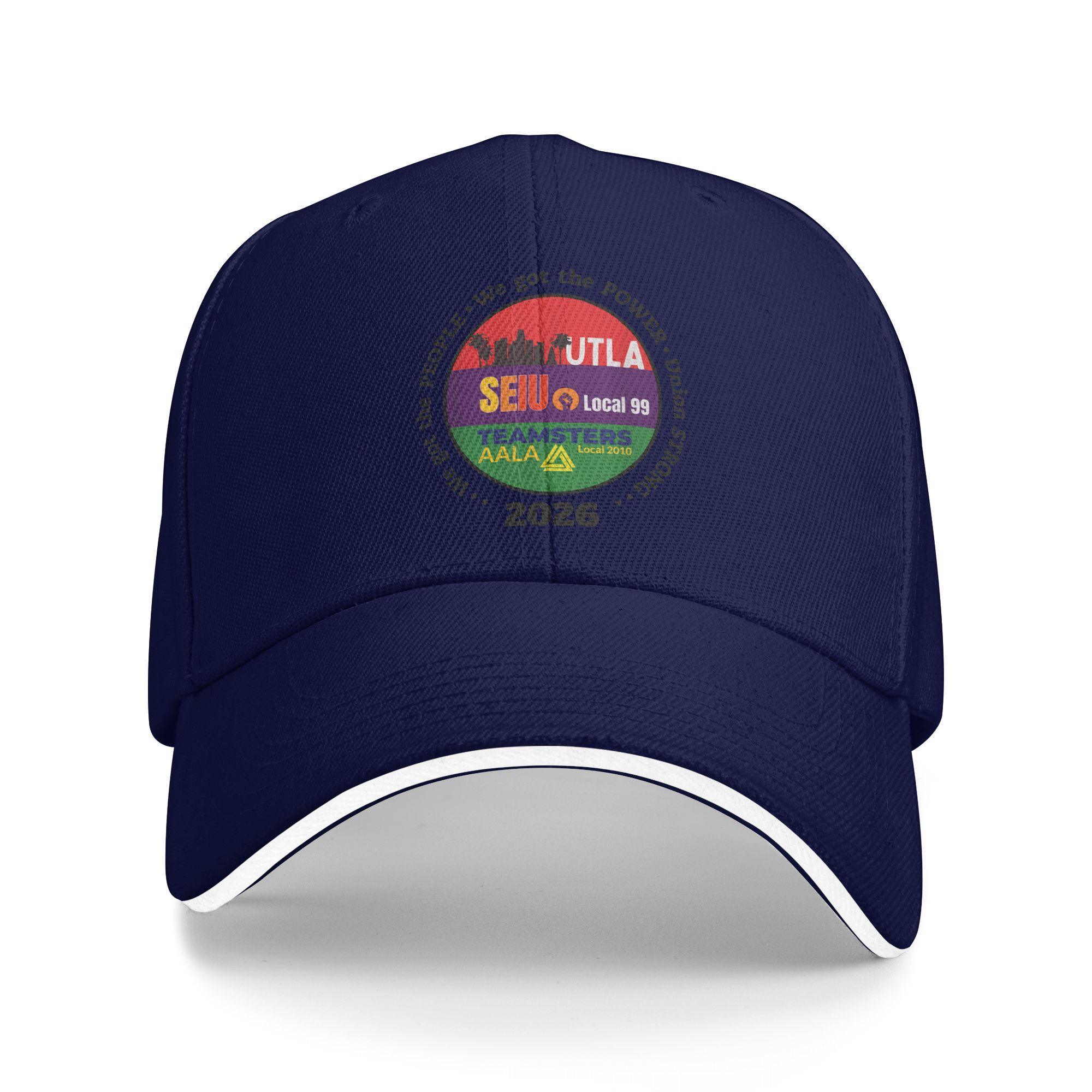 

Labor Movement UTLA SEIU AALA We Got The People Sun Baseball Cap Summer Stylish Trucker Hat For Male Outdoor Sport Baseball Caps As Picture темно-синий