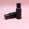 50Ml Black Gold Polyhedral Cover Refillable Thick Glass Spray Perfume Bottle Empty Atomizer Bottle Makeup Cosmetic Container