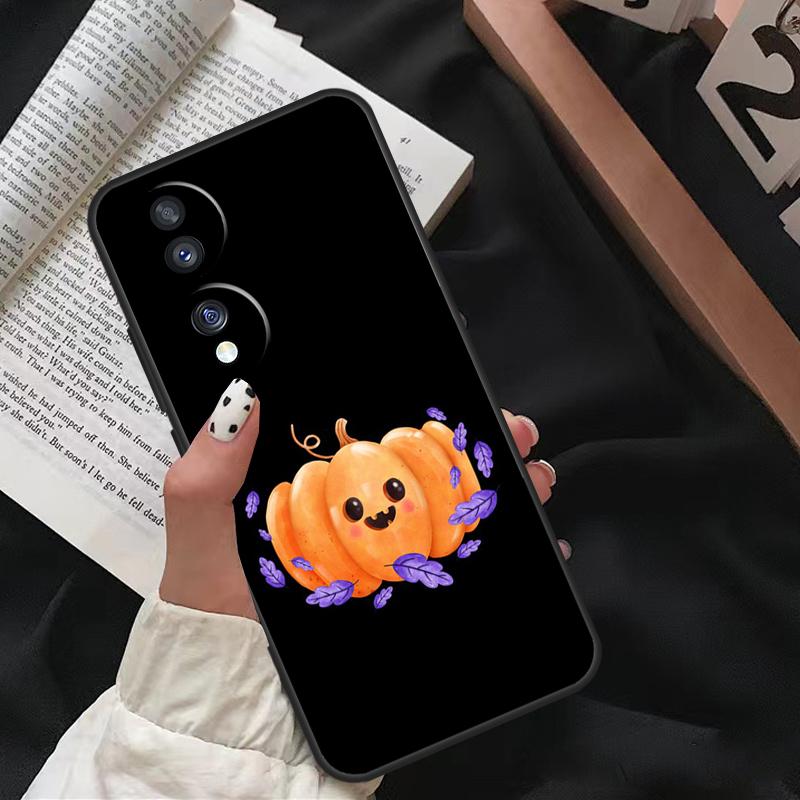 Halloween Pumpkin Ghost Mummy Case For Honor 90 Lite Magic 5 Pro 70 50 10 Honor X8 X7 X9 X9a X8a X7a X6a 9X 8X Back Cover