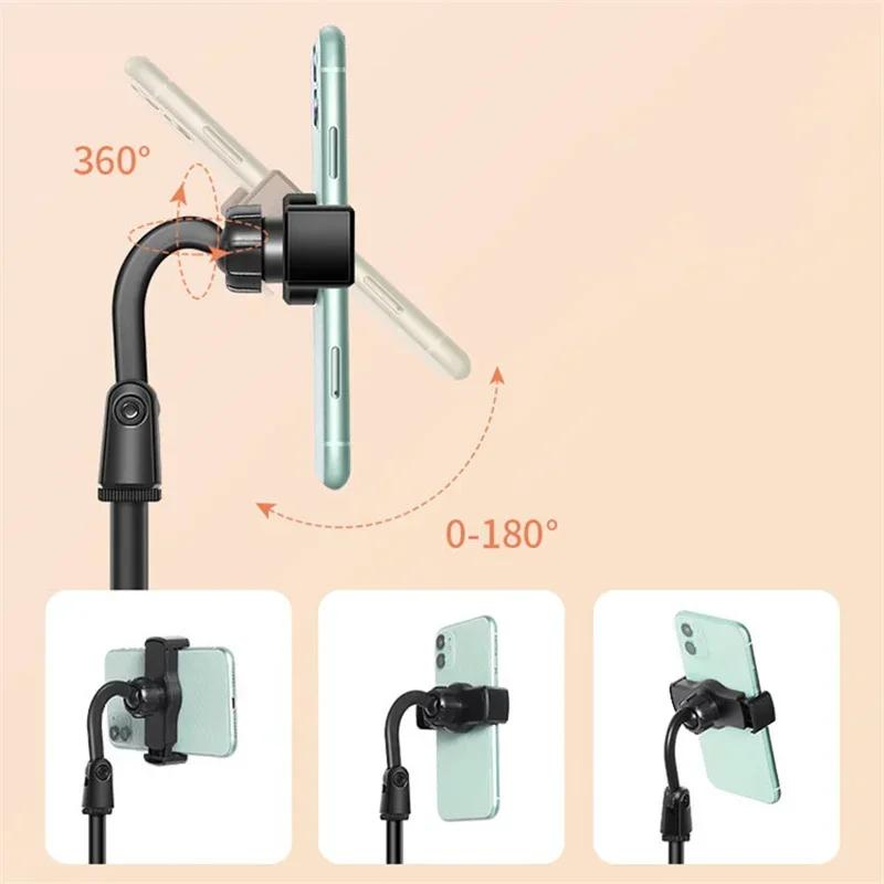 Hebbarer Mobiler Dual-Karten-Slot Handyhalter Starke Tragfähigkeit Tischhalterung Multifunktions-Video-Verfolgungs-Drama-Artefakt