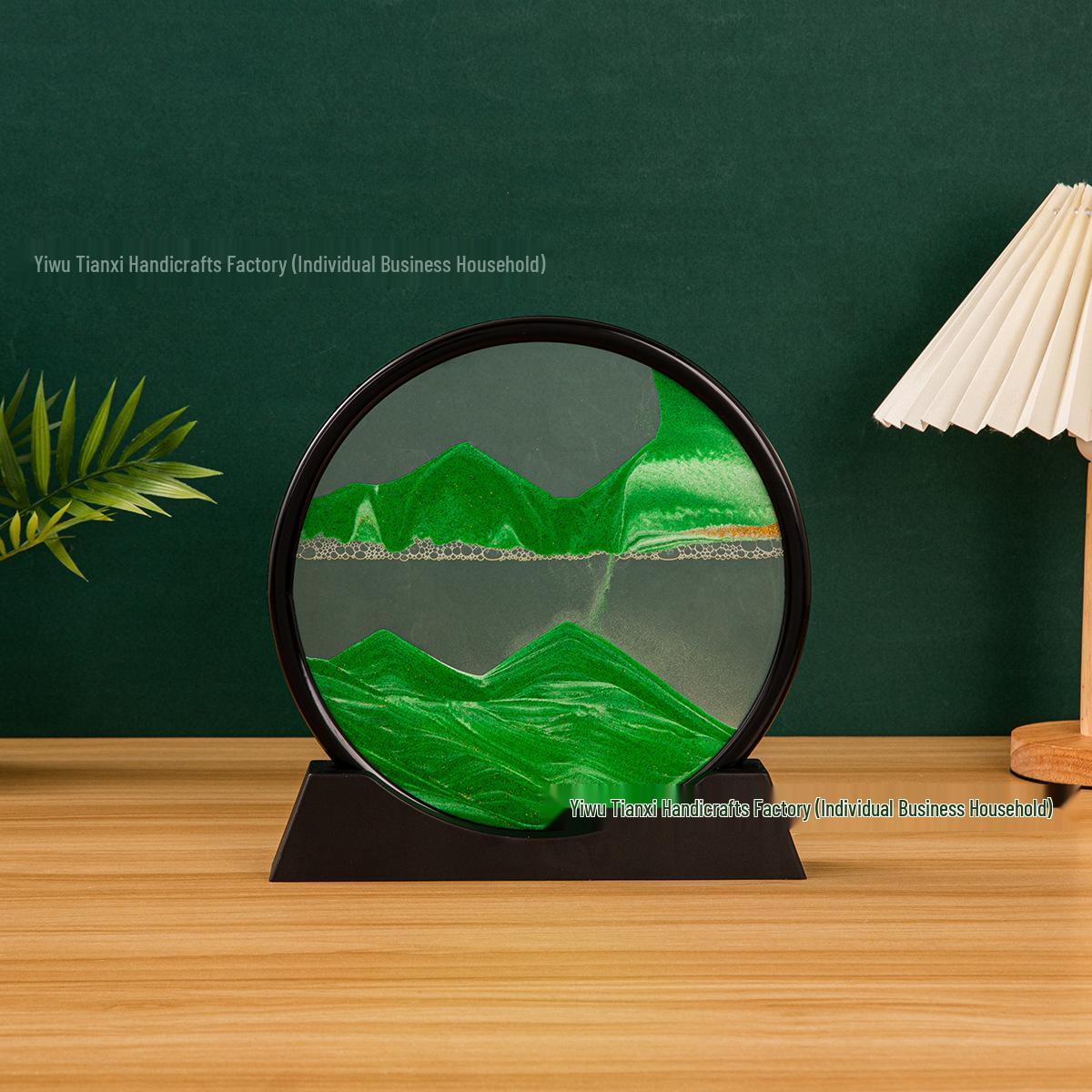 

Декор песочные часы: Элегантные подарки для гостиной и офиса 12-inch (Glass Diameter 25CM)