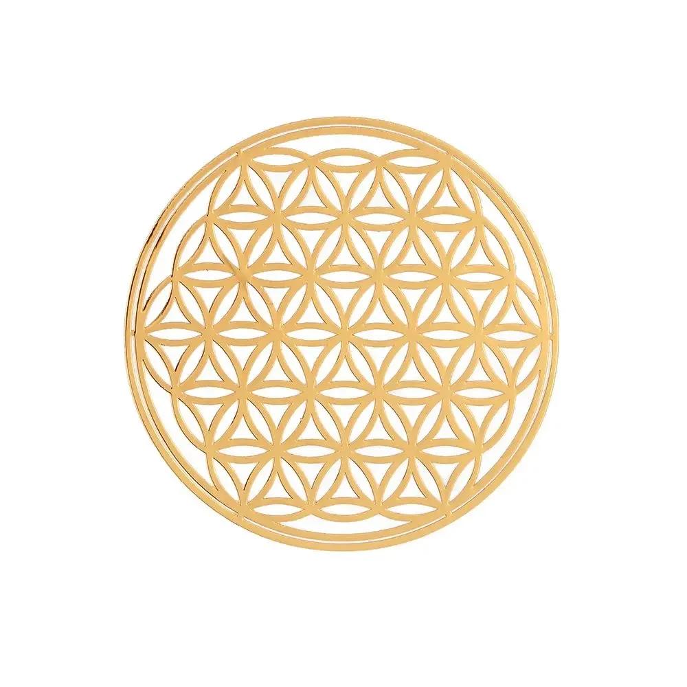 Material Epoxidharz Kunsthandwerk Goldfarbe zum Herstellen von Gussformen Metall Kupfer Aufkleber Heiliger Geometrie Aufkleber Energieaufkleber