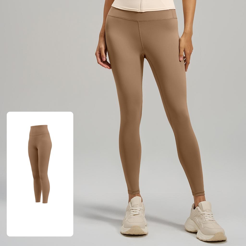 Damen-Leggings mit niedriger Taille und schmaler Passform, 9-Punkt-Leggings, lässige Yoga-Hose mit Hüftlift