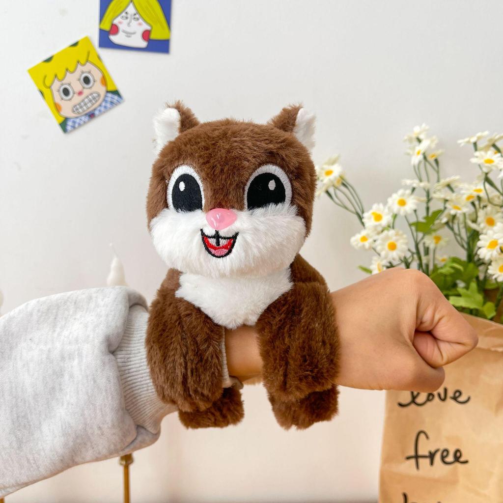 Capybara Slap Ring Plush Hand Puppet Doll