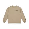 Sweatshirts Men's Khaki Crew Neck Moderate Regular NCD43081-LBE