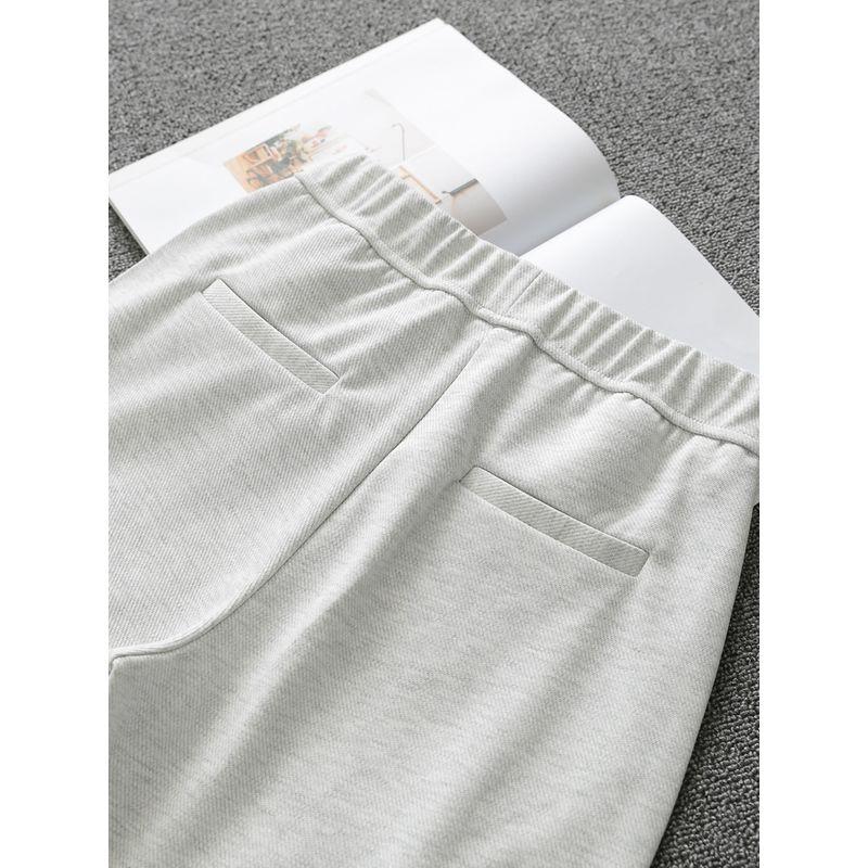 Casual Thin-Style Gray Women's Classy Oversized Track Pants