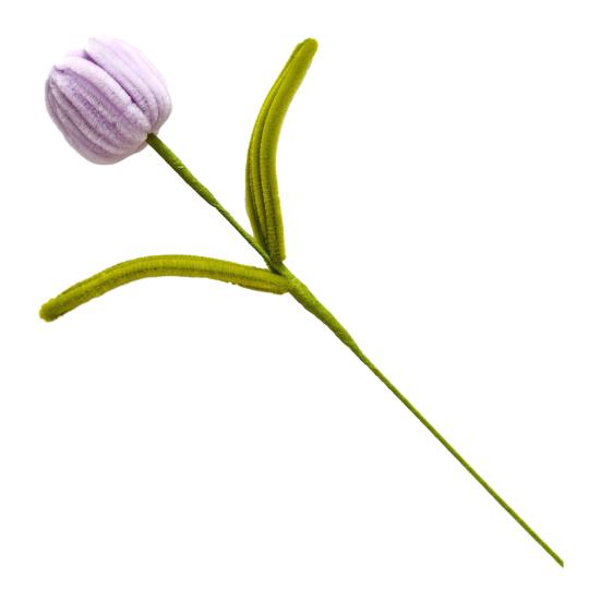 Flori Artizanale din Curățător de Pipe Flori de Lalea Artificiale Conservate Cadouri pentru Femei Iubită