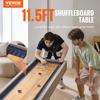 Tavolo da Shuffleboard da 11,5 piedi Set Gioco Combo 2 in 1 Shuffleboard e Bowling