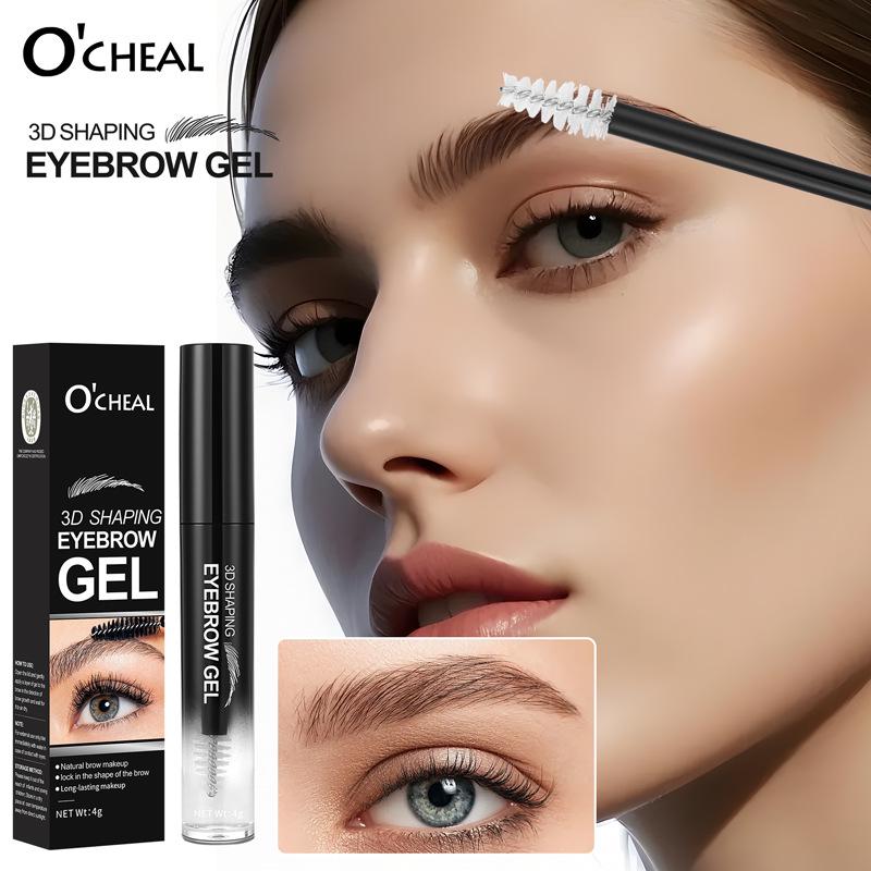OCHEAL Southeast Asian Stereoscopic Eyebrow Styling Gel: Tinting & Waterproof Formula with Eyebrow Brush