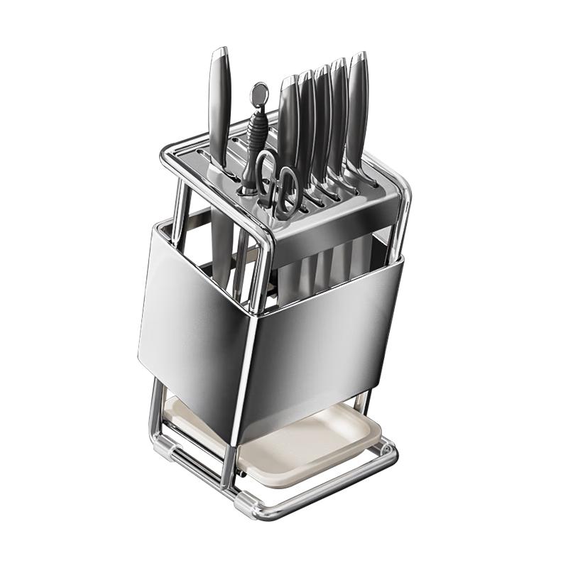 

Shuaishi Multi-functional Kitchen Knife Holder & Organizer