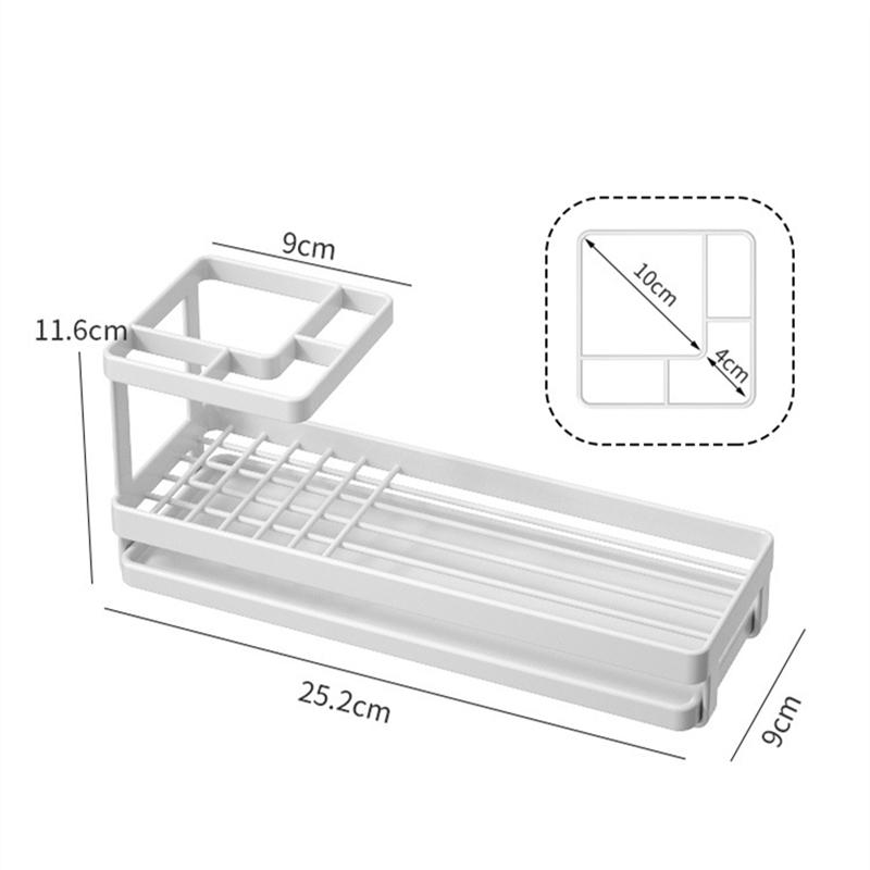 Toothbrush Holder Stand for Razor, Bathroom Vanity Countertop Storage Toothpaste Holder, Toothbrush Bathroom Organizer