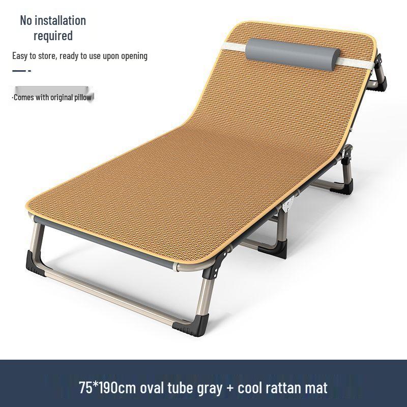 Multifunctional Single Bed Recliner: Perfect for Caregivers, Naps, Offices, Camps, and Rentals - Foldable and Compact.
