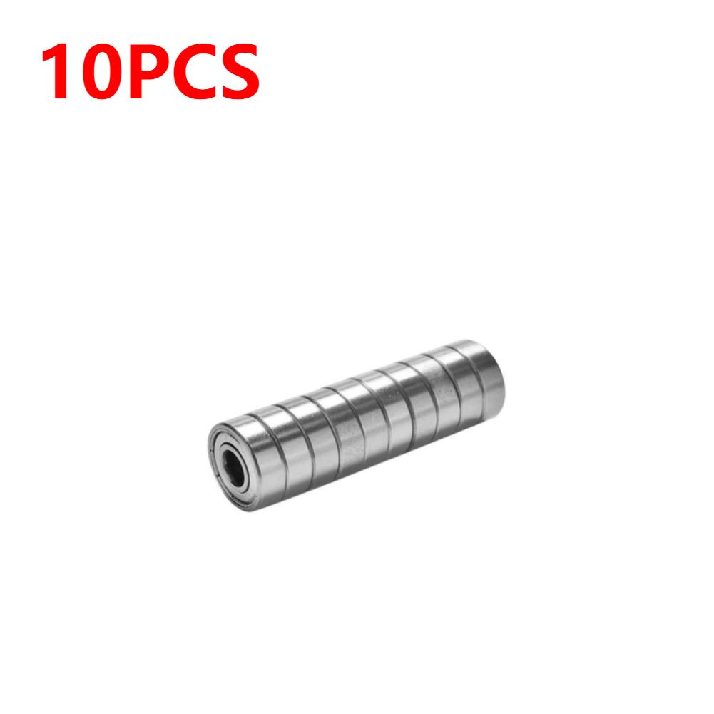 100-10Pcs 608ZZ Metal Double-Shielded Miniature Deep Groove Skateboard Ball Bearings 8x22x7mm for Skateboards Inline Skates