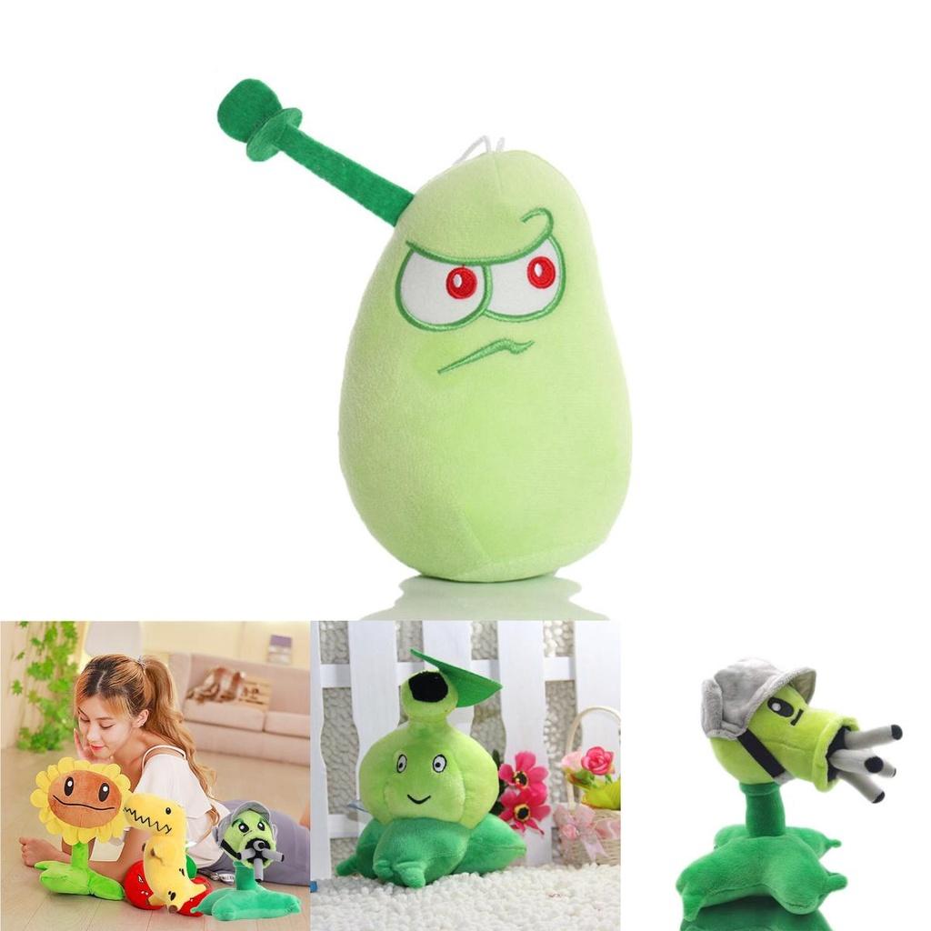Adorable Plants Vs Zombies Pea Shooter Plush Toy For Baby Kids Xmas Birthday Gifts