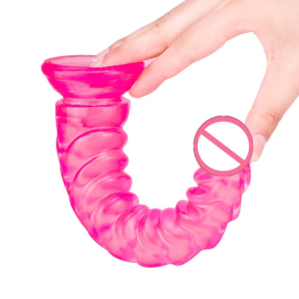 Transparent Dragon Scale Crystal Dildo & Anal Plug for Men and Women