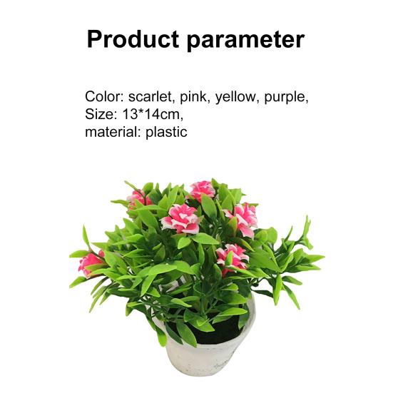 Kreatywna fałszywa roślina Bonsai symulująca zieloną dekorację