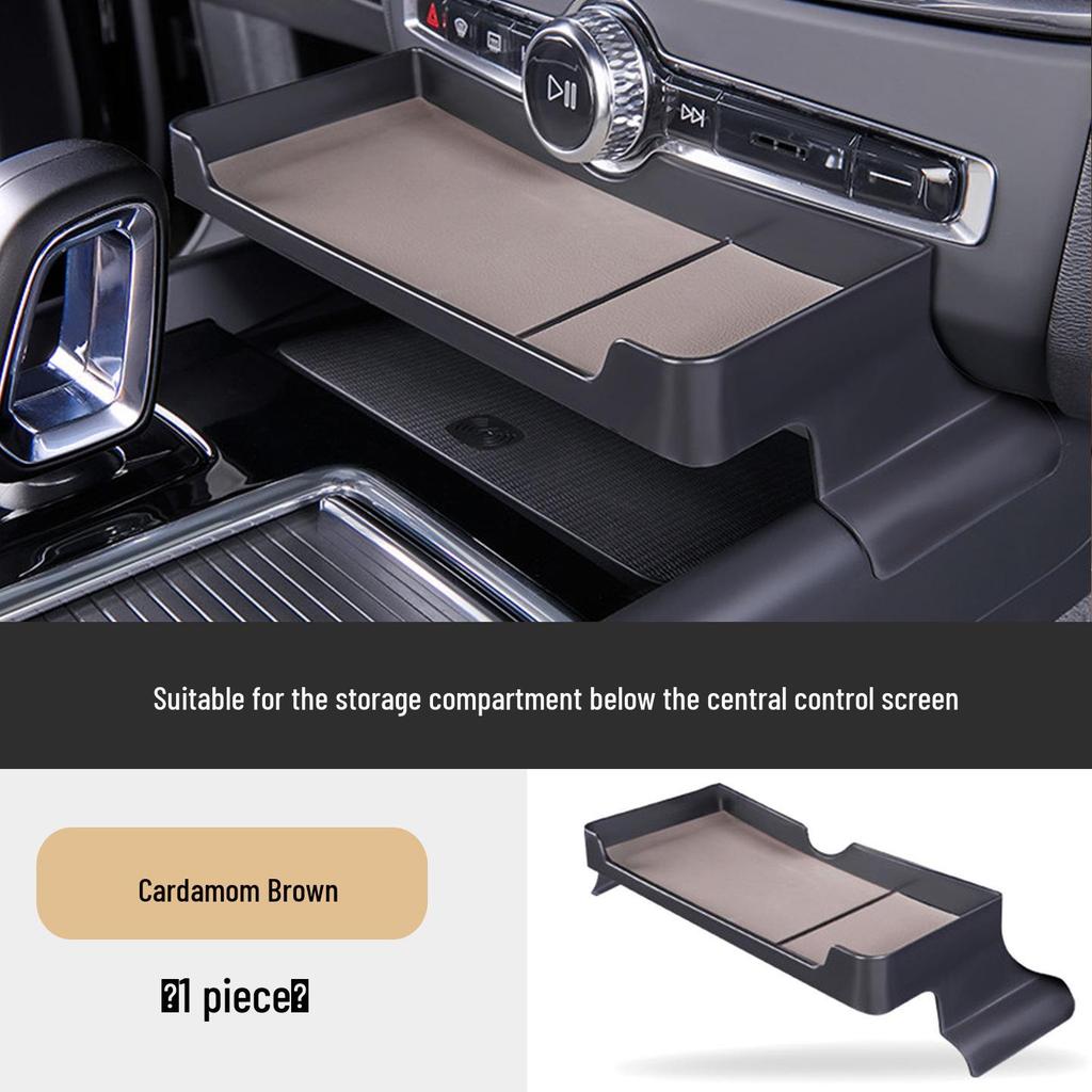 Accessorio Vano Portaoggetti Inferiore Schermo Console Centrale per Volvo XC60/S60/V60