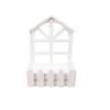 Hanging Garden Fence Flower Pot Picket Fence Design Wall Mounted Flower Container  Wall Decor