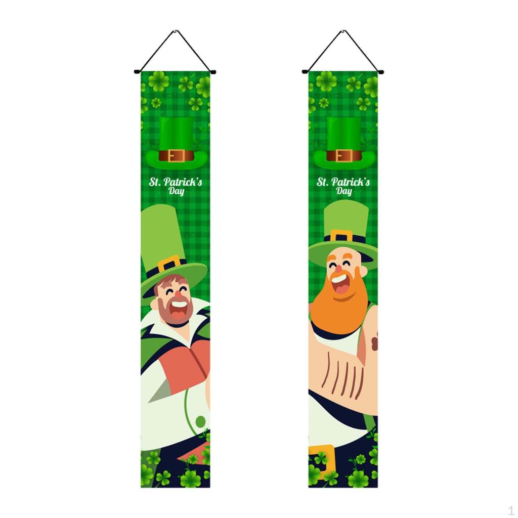 Festive St. Paddy's Day Porch Banner - Outdoor Home Decor
