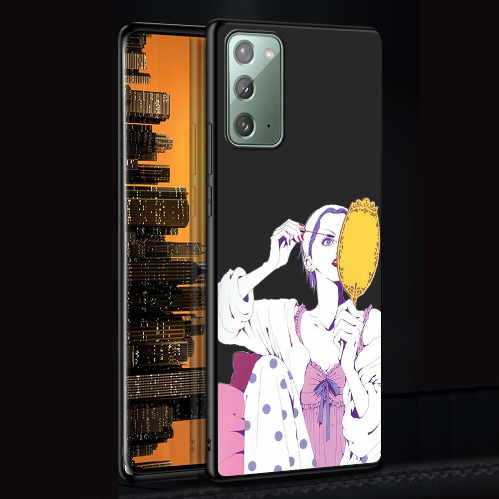 Anime Nana Osaki Phone Case for Samsung Galaxy Note 20 Ultra 10 Lite 9 8 S22 Plus M31 M30s M11 M12 M21 TPU Black Soft Cover