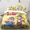 New Cute Cartoon DR S-Slump Arale Anime Printed Bed Set Duvet Cover Bedding Set Bed Linen Sheet Quilt Cover Full Queen King Size