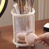 Dust-proof Cosmetics Storage Box Exquisite Dressing Table Shelf Makeup Brush Cylinder  Lipstick