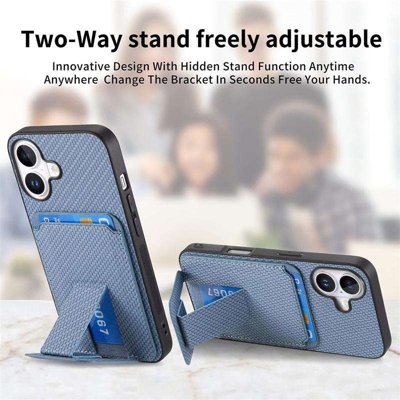 For Huawei Enjoy 80 90 Mate P60 P70 P90 Art Pura 70 Air Ultra Max Pro Plus Case Carbon Fiber Full Coverage Cover Card Holder Car Magnetic Mount