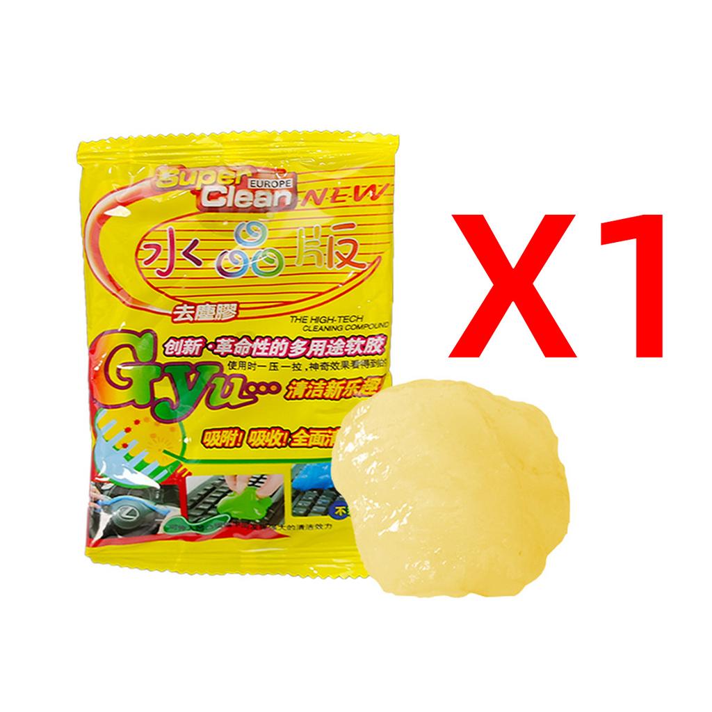 Household Dust Cleaning Gel Car Interior Cleaning Mud Dust Cleaning Mud For Pc Tablet Laptop Keyboard Camera Printer Calculator