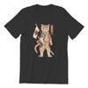 Men's T-shirt Neko Shogun Vintage Wholesale Clothes Men Cotton Tshirt Tees Tops Anime Harajuku Streetwear
