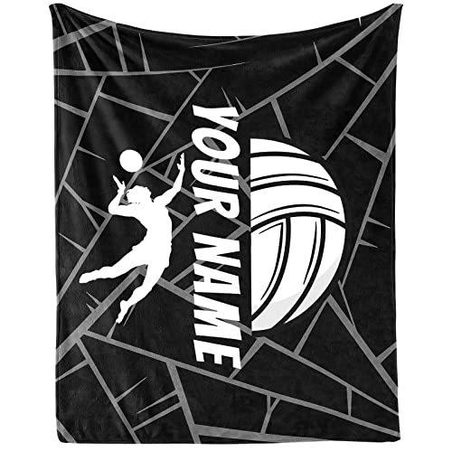 Sports Volleyball Printed Flannel Blanket Sheet Bedspread Nap Blanket Blanket
