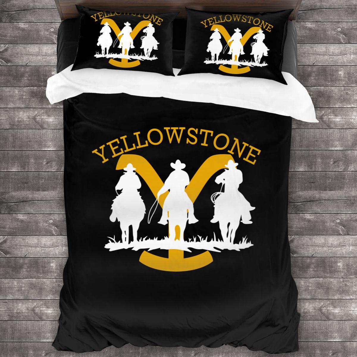 Комплект постельного белья Yellowstone All Season Twin, комплект из 3 предметов, одеяло, кровать colchas para cama, комплект простыней размера «king-size». Кондиционер EU single(135x200cm)