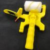 1 Set Paint Edger Roller Brush Ergonomic Handle Smooth Edge Detachable Reusable Comfortable Grip Multifunctional Paint Roller Brush Paint Edger Kit
