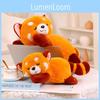 Toy Plush Raccoon Cartoon Stuffed Animal Doll Children Bedroom Decor Kids Gift