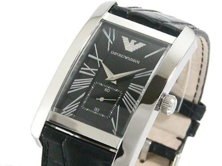 Emporio Armani Small Second Watch AR0143 Men's [Used]
