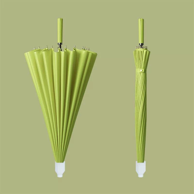 New Model Children's Umbrella for Elementary School Students, Waterproof Cover for Boys, Double Automatic, Large Size, Reinforced, Long