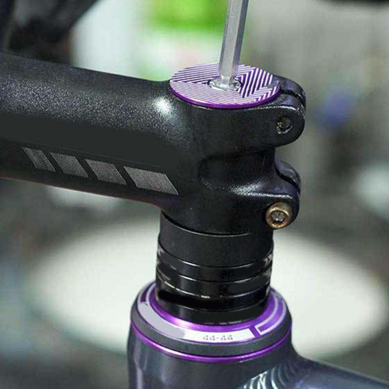Bike Maintenance Double Bearing Headset Aluminum Alloy Bicycles Headset Replacement Tapered Headset Cycling Accessory