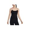Solid Slim Fit Sleeveless Tank Top Women Tops Black HJ1857-010
