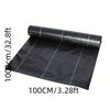 1pc Durable Weed-Proof Garden Mat - Plastic Grass-Resistant Mulch Cloth for Orchards & Fruit Trees, Perfect for Yard and Garden Maintenance