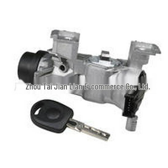 Compatible Volkswagen Ignition Switch Assembly with Lock Cylinder Key 1K0905851B