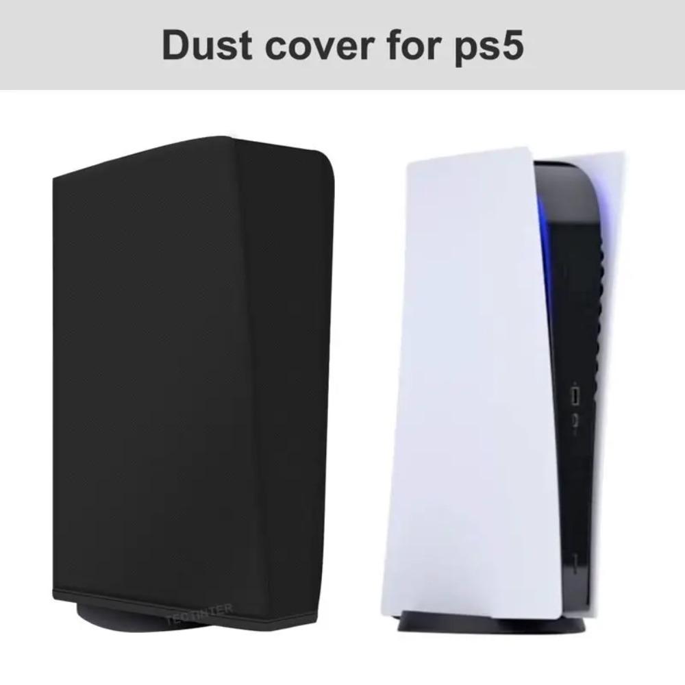 Soft Dustproof Cover Case for PS5 Disc/Digital Console Replacement Protector Dust Cover Skin for PS5 Games Accessories