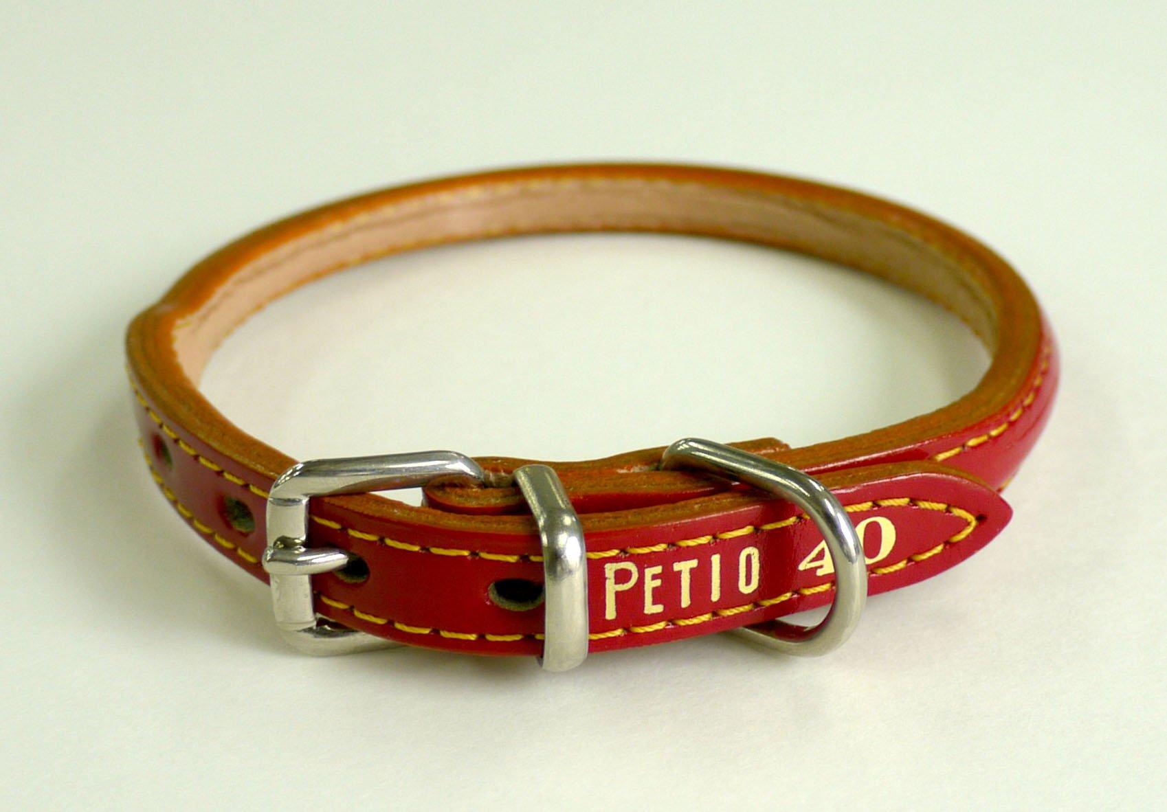 

Petio Новый круглый ошейник 48мм красный