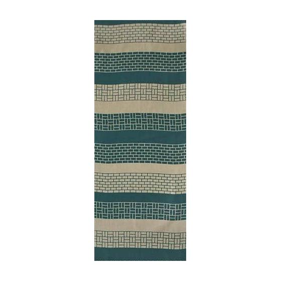 Todaya Shoten Rinen-zome Tenugui Towel - Renga (Brick) - 1255 - Chusen Dyed - Hand-dyed - 100% Cotton - Approx. 37x98cm