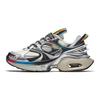 Anta Xinyun Retro Thick Sole Dynamic Colorway Durable Low-Top Lifestyle Casual Shoes Men Sneaker White Silver Black 112438877R-1