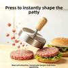 Thickness Adjustable Hamburger Patty Maker Mold Non-Stick Patties Maker Burger Meat Press  Steak