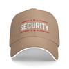 Security Adjustable Baseball Cap Unisex Sandwich Dad Hat Golf Hat