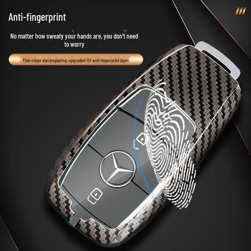 Protective Shell for Mercedes-Benz C-Class, E-Class, GLC300L, E300L, A200L, S-Class, C260L Key - Buckle Included