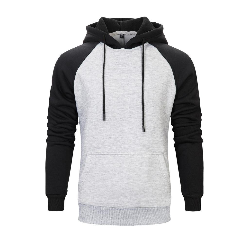 Sport Pullover Fitness männer Hoodies Herbst Winter Kleidung Hülse Patchwork Männer Pullover