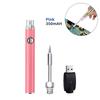 Cordless Soldering Iron Pen Built-In 350Mah Battery, Usb Rechargeable 3-Level Temperature Cartridge Tool For Electronics Repair