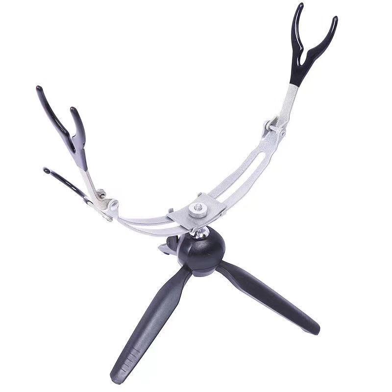 Oeny Aluminum Alloy Ice Fishing Rod with Bracket