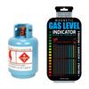 Gas Level Indicator Propane Butane LPG Fuel Gas Tank Level Indicator Magnetic Gauge Caravan Bottle Temperature Measuring Stick